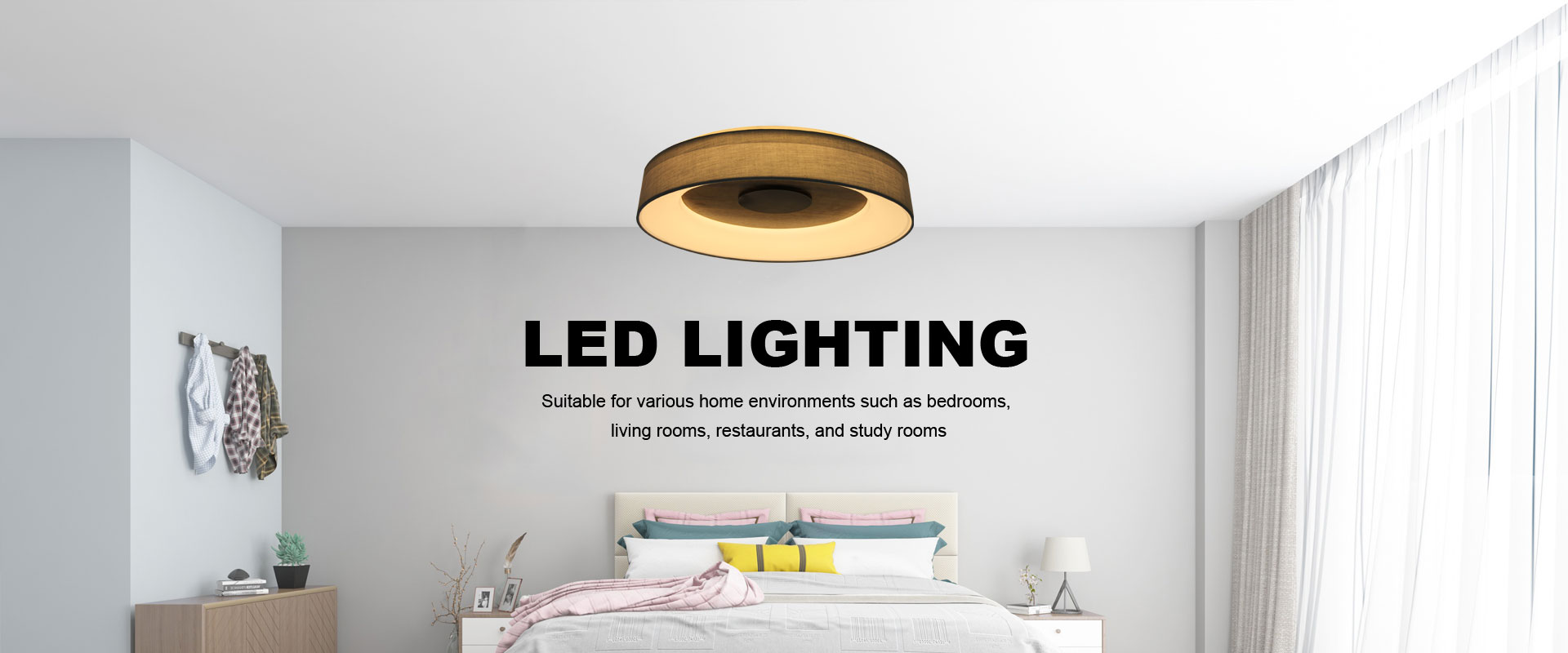 Fabbrica di luci per ventilatori da soffitto in rattan