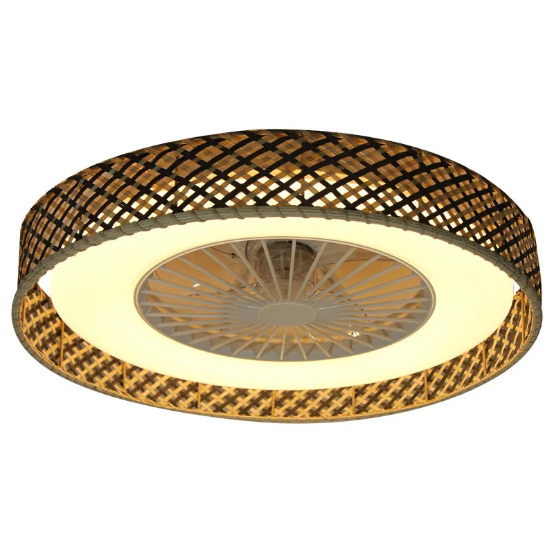 Le caratteristiche della luce del ventilatore a soffitto rattan
