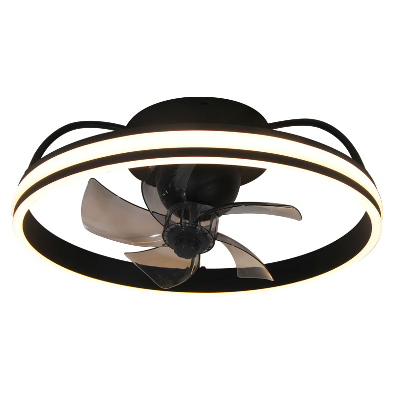 Ventilatore da soffitto con luce scuoti la testa a 360°