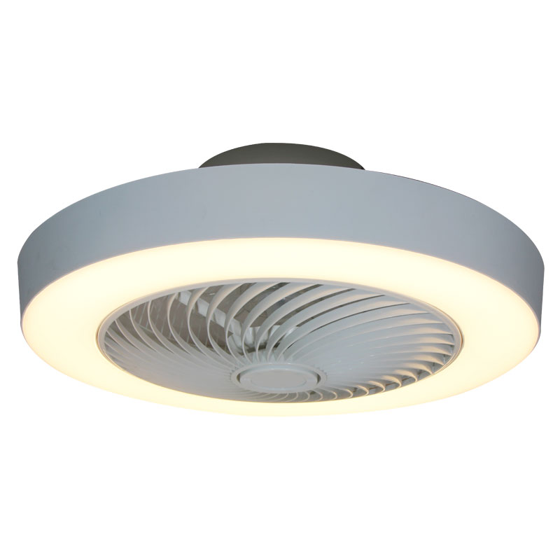 Anello decorativo con luce del ventilatore da soffitto, ruota guida del vento